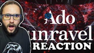 The Pinnacle Of Stage Performances | ADO "unravel" LIVE REACTION