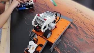 Misión espacial de LEGO Mindstorm en Tecnoaprendo