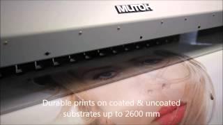 Mutoh ValueJet 2638 production printer for durable outputs