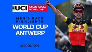 OUTSTANDING WIN!  | Men's UCI Cyclo-Cross World Cup Race Highlights | Eurosport Cycling