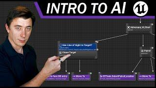 Let's Build the RPG! - 48 – Introduction to AI and Behavior Trees in Unreal Engine 5