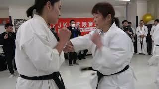 【新極真会　空手】2025年JKO昇段審査会　女子10人組手　SHINKYOKUSHINKAI KARATE