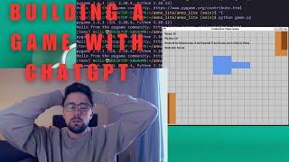 Live Coding A Simple Production-Chain Game in Pygame using ChatGPT