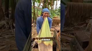 Banana leaf artwork ⁉️