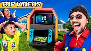 Surprising the Kids With Their Dream Toys! | FV Family Top Videos