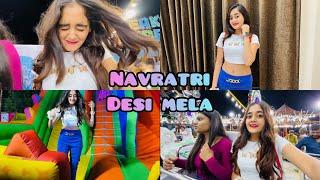 Bindass Kavya Enjoying in Navratri Desi Mela with Family and Friends | Lots of Fun in Amusement Park