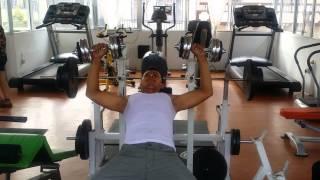 Chest work out..pasang yonzon lama