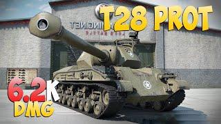 T28 Prot - 6 Kills 6.2K DMG - Shabby! - World Of Tanks