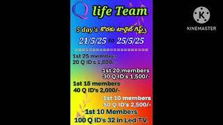 Q life registration link https://qlifeworld.com/register?invite=2Q2Xwbuvda