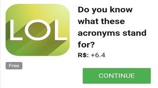 The Millennial Acronym Quiz answers | +6.4 ROBUX | Videoquizhero