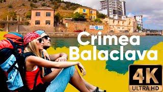 4K Russia  Balaklava walking tour‍️Crimea ️