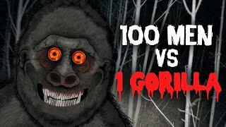 100 MEN VS 1 GORILLA HORROR STORIES ANIMATED