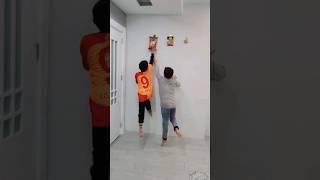 تحدي اقفز أعلى تربحبين يزن وزين واحمد#زين_وألفت