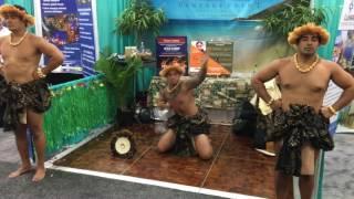 Nepo Leutu (Sonny) & Kumu La'akea Perry from Ke Kai O Kahiki at WBENC Conference Las Vegas 2017