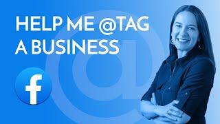 As a business, like other businesses to tag them easier - use the @ sign for like businesses/pages