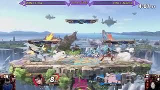 SSBU Singles Top 4 - Freaks @ Free Play Richardson 196 (ROB Bayonetta Mii Brawler Steve)