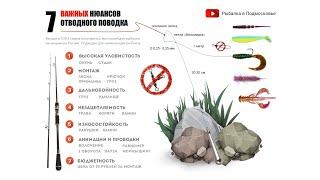 Отводной поводок на окуня и судака от А до Я / Монтаж отводного поводка без вертлюжка / Проводки