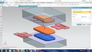 NX MOLD WIZARD #PLASTIC CASE #CORE CAVITY #SLIDER