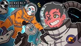 Should we leave Delirious in Space? | Heavenly Bodies (Hilarious *NEW* Coop Game)