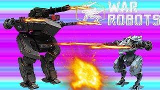 Мультробот Боевые Роботы War Robots#23 Улучшаем роботов Griffin и другие Новые бои задания