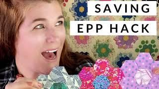 Use This Time Saving EPP Hack for your English Paper Piecing