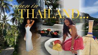 THAILAND VLOG PT.1 he flew me out…krabi + koh samui | emirates + exploring islands + beach clubs