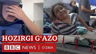 Ғазога Исроил ҳужуми: Би-би-си нималарни кўрди?  BBC News O'zbek Dunyo Yangiliklar