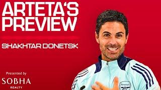 PRESS CONFERENCE | Arteta on Shakhtar Donetsk, Saliba, Timber, Nwaneri, Zinchenko & more!