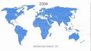Growth in United Nations membership, 1945-2012