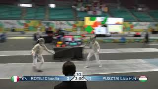 Tunis Grand Prix 2023 SWS - L32 - Claudia Rotili ITA v Liza Pusztai HUN