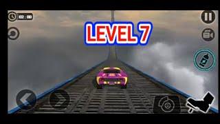 Impossible Car Stunt Tracks 3D #7 Level 7