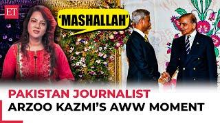 Pakistani journalist Arzoo Kazmi impressed by S Jaishankar, PM Sharif's handshake: ‘Mashallah’