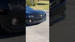 Chevy Camaro SS 6.2L V8 DUAL EXHAUST w/ LONG TUBE HEADERS & REV-9 AXLE-BACK!#shorts