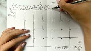 ASMR bullet journal with me  December 2022  40 minutes relaxing sounds for sleep (no talking)