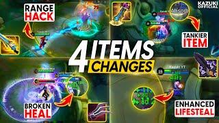 4 UPCOMING ITEM CHANGES THAT CAN SHIFT THE WHOLE META | ROSE GOLD METEOR HYBRID DEFENCE