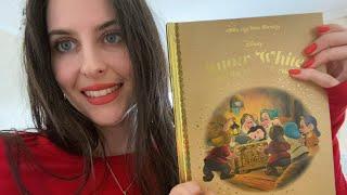 ASMR Snow White  Storytime • Whispers • Page Turning 