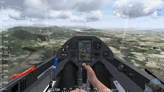 Condor 2 Soaring Simulator | Ventus-3 15m | Dashware test