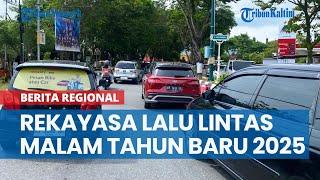 Rekayasa Lalu Lintas di Balikpapan saat Malam Tahun Baru 2025, Penutupan Jalan Dilakukan Bertahap