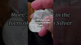 My Secret Stash of 999 Pure Silver Eagles REVEALED