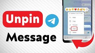 How to Unpin A Message on Telegram (Updated)