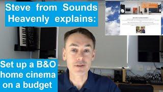 B&O home cinema on a budget! How to build your home theatre with Bang and Olufsen Beolab speakers!