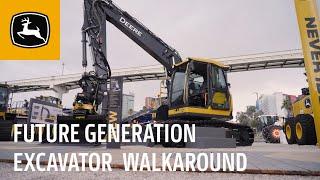 Future Generation Excavator Walkaround | John Deere Construction