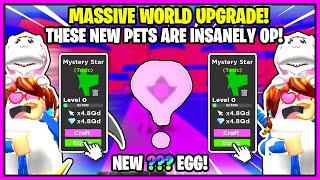 TAPPING LEGENDS! *MASSIVE WORLD UPDATE!* GRAPHICAL OVERHAUL! NEW EGG! NEW SECRET AND MORE! - ROBLOX