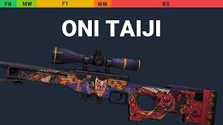 AWP Oni Taiji - Skin Float And Wear Preview