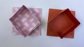 Origami Paper Bucket - Origami Tutorial