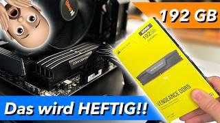 WAHNSINN  192 GB DDR5 RAM vs. RYZEN 7950x wird es laufen? ASUS Creator ProArt x670e WiFi