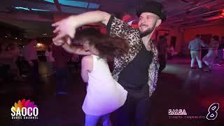 Dmitriy Samonov and Maria Romanova Salsa Dancing at 8 KRASNODAR SALSA FESTIVAL, Friday 31.03.2023