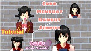 TUTORIAL ON HOW TO MAKE YOUR OWN  HAIR | SAKURA SCHOOL SIMULATOR 