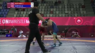 Round 4 WW - 54 kg: A. BAKYTBEK (KAZ) v. M. UURTUYA (MGL)