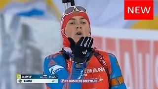 Anton Babikov wins pursuit ahead of Tsvetkov & Fourcade - Ostersund 2016 !!!